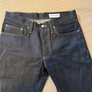Gustin Men's Indigo Straight Jeans